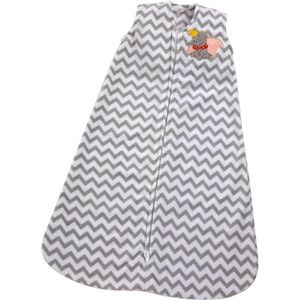 Baby Dumbo Wearable Grey Chevron Blanket - Small